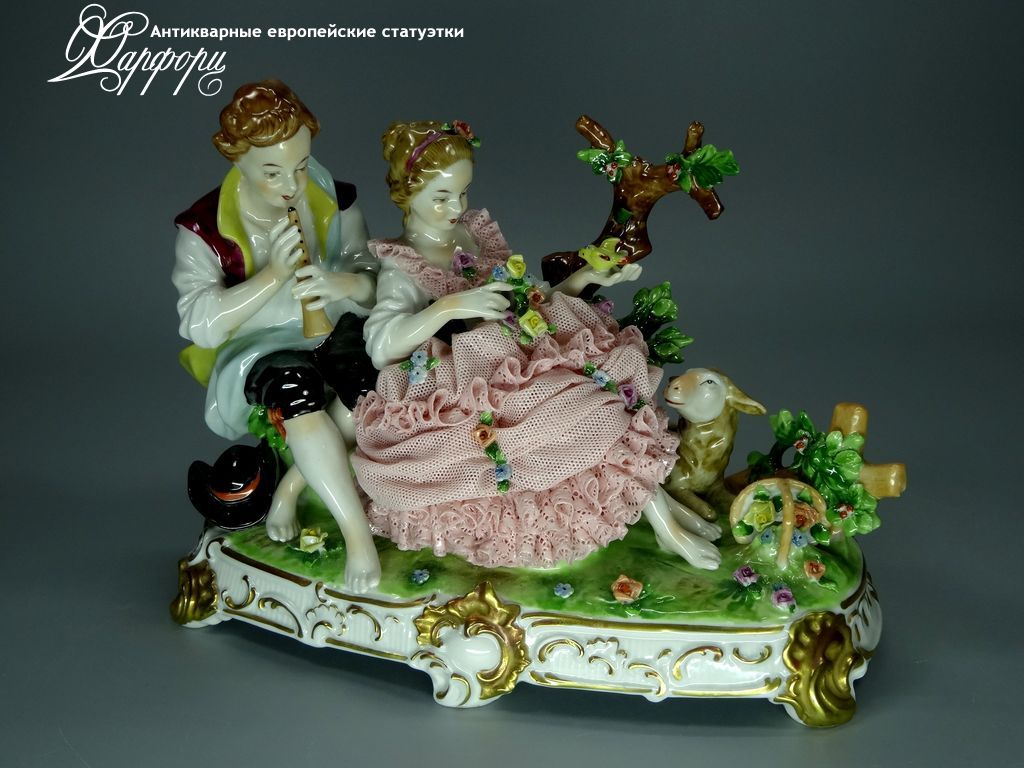 Купить фарфоровую статуэтку Unterweissbach Летний луг